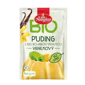 Amylon Puding vanilkový bez lepku 40 g BIO